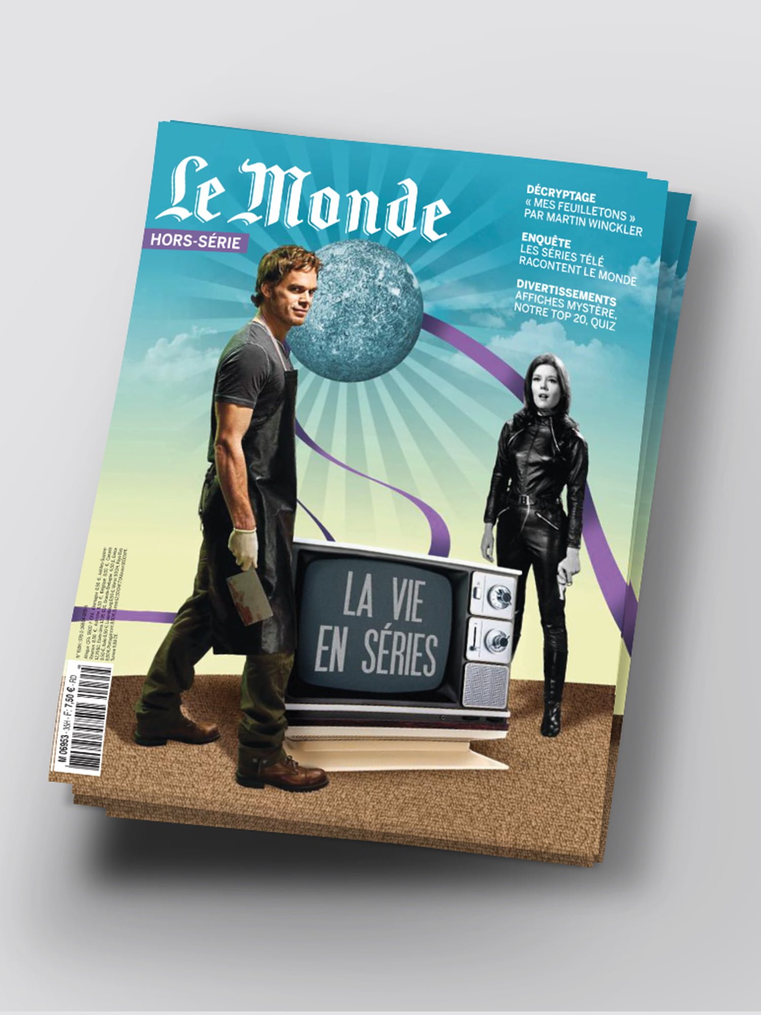 Le Monde,hors-série,aurelie bert,presse,magazine,design graphique